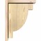 Ekena Millwork Alpine Rough Sawn Corbel w/Backplate, Douglas Fir, 6"W x 12"D x 16"H COR06X12X16ALP01RDF - alternate 3